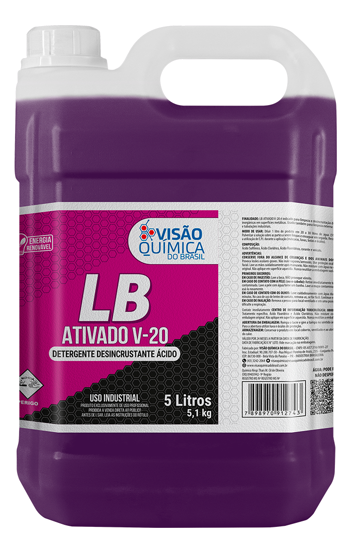 Embalagem LB ATIVADO V-20